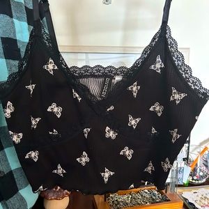 Butterfly Crop Top